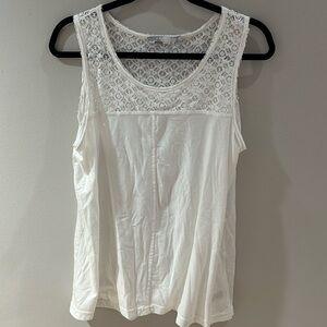 Prana white tank L